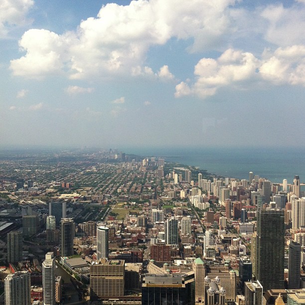 I took this picture from the sky deck in the willis tower sky deck skydeck willis tower willistower t20 bplpdy Auto transport services to illinois