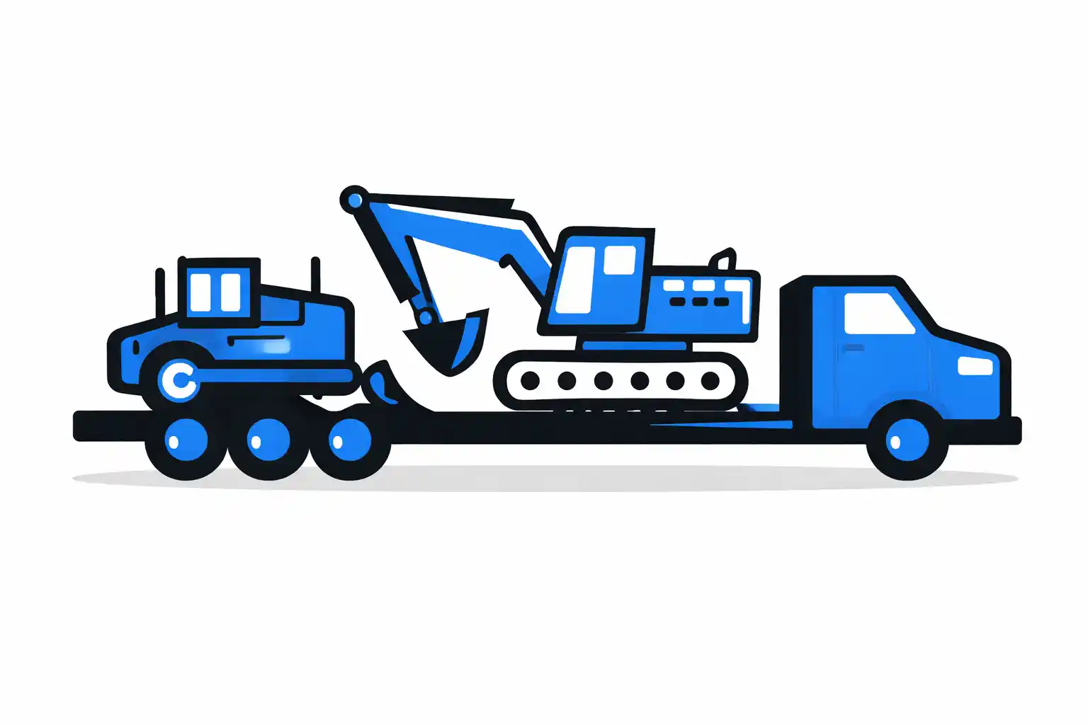 Heavy haul transport carrier