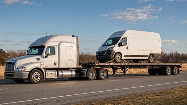 Flatbed transport carrier
