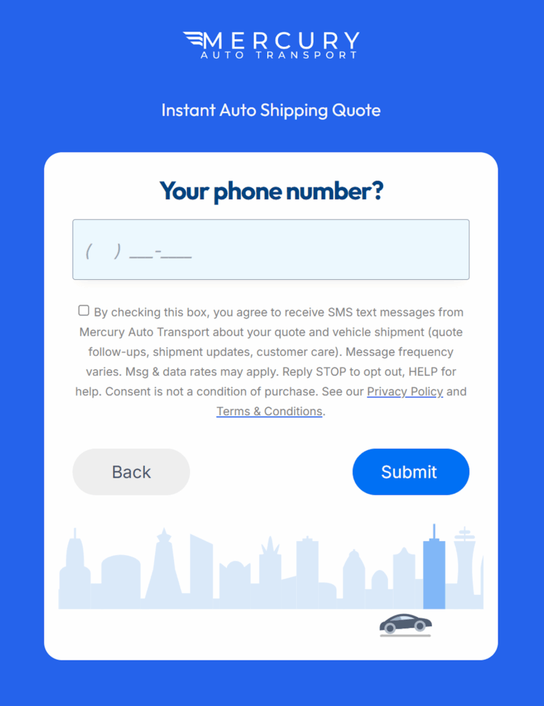 SMS Consent