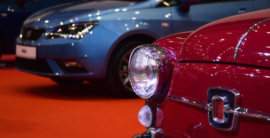 cars in a showroom waiting for upcoming auto auctions